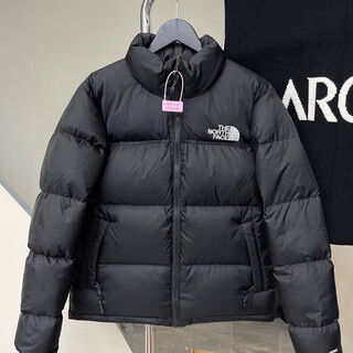 2025 new american version 1996 down jacket high-end 700 puff jacket waterproof warm jacket for men and women couples black m 95-125jin jin equals 0.5kg same style for men and women
