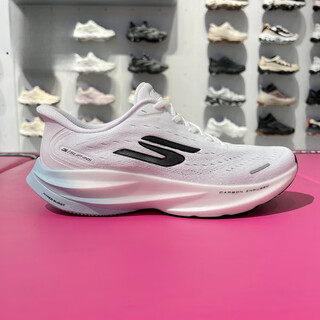 斯凯奇（Skechers）2025新款男士闪穿缓震运动风闪速跑步鞋246205 浅蓝色246205-WLB 39.5 =7=250mm