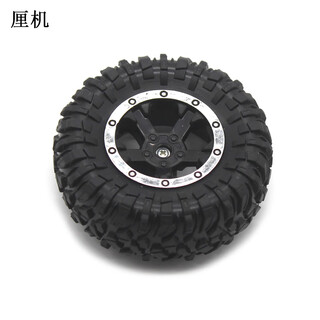 3*78mm rubber wheel 3mm axle hole wheel diy technology small production off-road toy vehicle wheel accessory 1