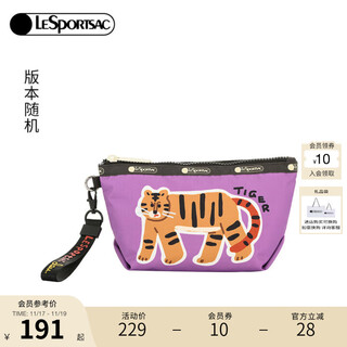 Lesportsac new funny duck joint clutch bag cute tiger storage bag cosmetic bag for girls gifts tiger