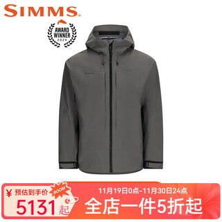 Simms 24 challenger assault jacket assault pants fishing suit luya rainproof jacket wading pants prodry pg-13934 assault jacket gray s