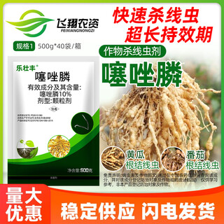 乐壮丰10%噻唑膦颗粒剂 根结线虫专用根瘤病农药杀线虫杀虫剂 500g