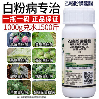 25% pyrimethol sulfonate fenchuangning cucumber strawberry grape pepper watermelon powdery mildew pesticide fungicide 100g*5 bottles