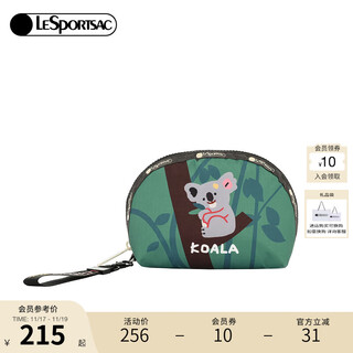 Lesportsac leboshi new bag women's bag douya co-branded clutch bag storage bag cosmetic bag gift for girls koala and parrot