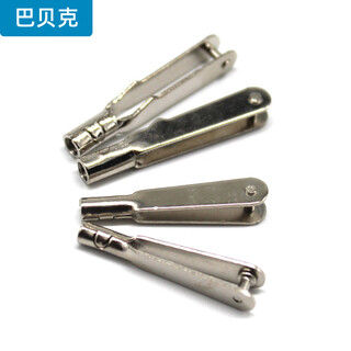 Alloy chuck m2 m3 tie rod joint handmade electric remote control aircraft model toy diy accessories alloy chuck l25xm2 holes (5 pcs)