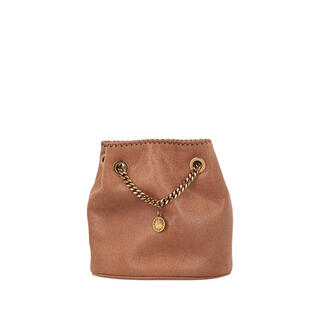 Stella mccartney light luxury women's falabella bucket bag brown one size