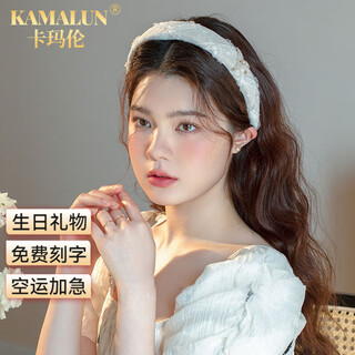 Cameron headband women's high-ceiling fashion headband hairpin new exquisite and high-end temperament headwear hair accessories for girlfriend butterfly white-brand gift box