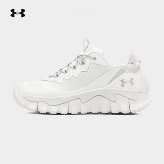 Under armour2025 spring all-terrain cross-country running shoes cushioning men's and women's hiking and mountaineering shoes white 37.5 sports shoe size