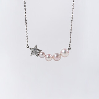 Zunding pearl-s925 silver seawater pearl chinese south pearl white pearl pendant 5-7mm white 5-7mm