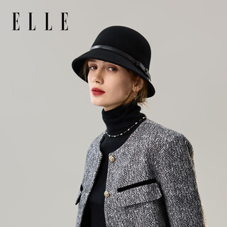 Elle 100% wool hat for women, elegant and high-end hat for women in autumn and winter, gift for mother