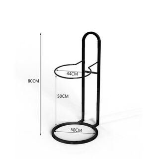 Yoga ball rack multi-layer yoga studio storage rack gym yoga ball storage equipment large pilates studio black thickened can hold 1 yoga ball universal