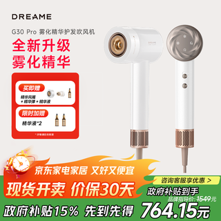 Chai mi shao guang g30 pro hair dryer home high power negative ion hair dryer essence atomized hair dryer gift box gift gift floating white ahd19