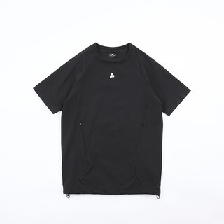 Xingshi fishing clothing summer men and women spring and summer casual short-sleeved round neck t-shirt quick-drying clothing breathable fishing road suit black 2xl