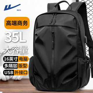 Pull back backpack men's business computer bag casual commuting large capacity travel bag business trip light backpack college student bag