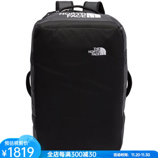 The north face men's backpack outdoor leisure bag 42l large capacity hiking multifunctional backpack 188621 black 42l