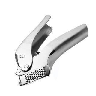 Jiebaimu swiss 304 stainless steel garlic press thickened garlic press household manual garlic press garlic mashed artifact swiss design garlic press