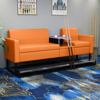 Billiards hall billiards sofa viewing chair billiard room special sofa billiards chair billiards room billiards chair viewing seat e-three persons-orange