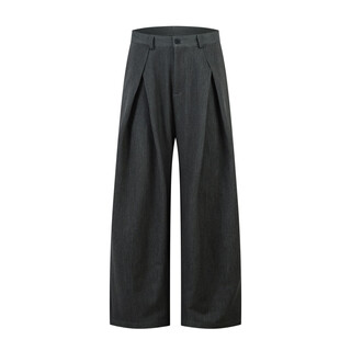 Semir american old money style silhouette simple casual suit jacket men and women cleanfit commuter suit gray pants s