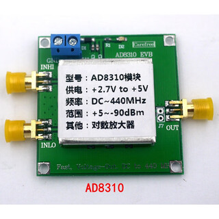 Dc to 440 mhz voltage output 90 db log amplifier ad8310