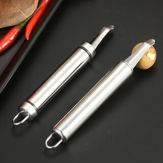 Chenghui pandonglai supermarket purchased the same type of shrimp line removal knife, stainless steel removal knife to dig out shrimps and stomachs, peel and remove shrimp shells. thickened upgraded model, 2 pieces, to remove shrimp stomachs/pick shrimp lines/pick longans.