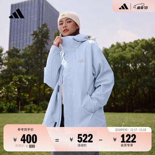 Adidas water repellent warm core technology warm casual hooded jacket jacket for men and women adidas light sports blue s