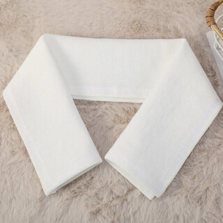 Fat donglai's same style down jacket, anti-dirty collar, removable and washable anti-dirty clothing artifact accessories, threaded protective sleeve, full collar, white 54*16 bag with free needle and thread