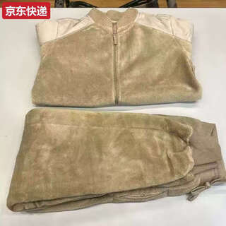 Junxu border patrol fleece clothing set coral fleece antistatic autumn and winter fleece warm sports physical fitness jiwu jihua manufacturer 165/84-88165cm/100-130jin jin is equal to 0.5 kg