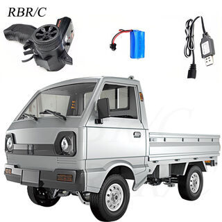 D12rc drift car pickup truck remote control car truck model off-road truck toy car boy silver standard