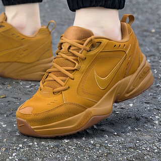 Nike men's shoes wheat color dad shoes 2025 new winter air built-in air cushion sports shoes running shoes casual shoes wheat brown ruixing-700 thickened and warm 39 shoe inner length 24.5cm