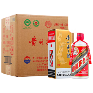 Moutai feitian maotai-flavor liquor 53% 500ml *6 whole boxes, random year, 53%, 500ml, 6 bottles