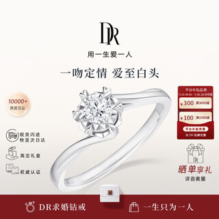 Dr stacked snowflake design diamond engagement ring first snow believe platinum ring 10 points g color si1 no. 16