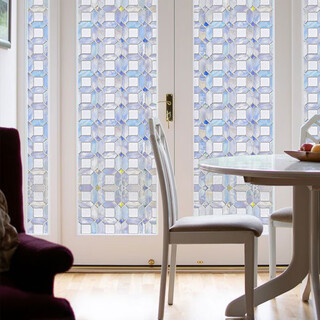 Zailu window privacy frosted glass sticker pvc painted relief glass film anti-peeping light-shielding privacy film wholesale tanzanite 60*90