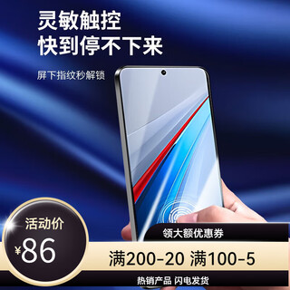 Chuangduoxing suitable for iqoo15 tempered film iqoo13 mobile phone film neo10pro ten hd ne iqooneo11 2 pieces hd tempered film with earpiece dustproof net