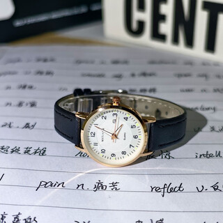 National exam silent watch campus junior high school student watch ins high-looking student civil service exam electronic male and female junior high school luminous + calendar small model/black belt white face/high-end black long box selected high-quality products quality assurance and quality control