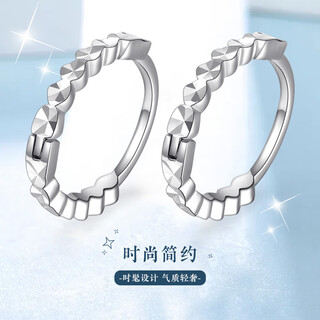 Wanfulong genuine pure pt950 platinum earrings for women platinum sparkling commuting versatile earrings for girlfriend and wife 2025 new pt platinum 950 one thing one certificate one pair 1.38g