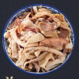 Fat dong lai's same type of haggis cooked food, fresh, liverless and lungless, cooked items, sheep head meat, mutton face, cooked food, no-cut hot pot must-have, fine haggis 5jin jin equal to 0.5kg, value pack, delivery package