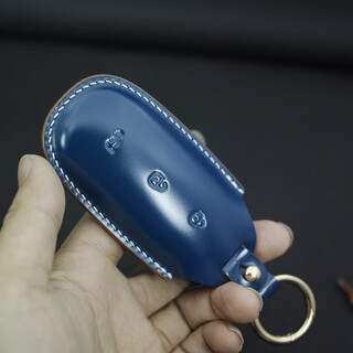 适用于理想MEGA L7LL9禧臀皮钥匙套纯手工车用钥匙包套钥匙 标准款