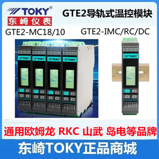 Dongqi gte2 rail temperature controller analog acquisition module 485 communication pid adjustment intelligent temperature control meter gte2-dc28_t_r_x two-way