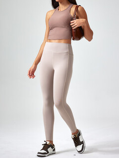 Women's yoga pants high waist hip lift sports pilates fitness pants professional quick-drying outerwear tights coco coconut 7a antibacterial bottom xs