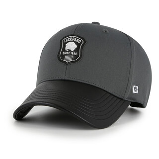 Lackpardlackpard hat peaked cap baseball cap hard top face small korean version casual men and women same style outdoor gray