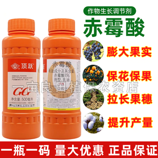 Guoguang dingyue 3% gibberellin 920 citrus grape fruit germination and fruit preservation to improve fruit setting gibberellic acid growth adjustment 50ml*10 bottles