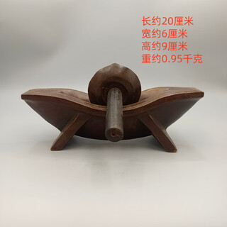 Shijanu chinese medicine grinder, pure copper grinder, tea leaf grinder, old-fashioned medicine twister, chinese and western medicine grinder, chinese medicine shop crusher, about 20 cm long medicine grinder