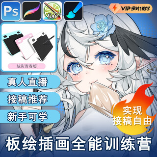 Tianmin (10moons) hand-painted tablet digital tablet + board painting project training camp (only for repayment, please do not take photos unless you want to)