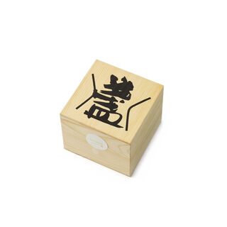 Spinglass rotating spirit cup whiskey crystal glass wine glass wooden box