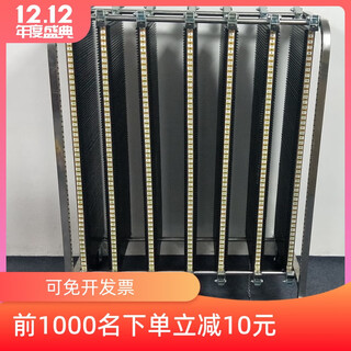 St stainless steel multi-layer storage rack dust warehouse portable tool cart flat hardware mobile cabinet 460 slot length_600 slots warranty