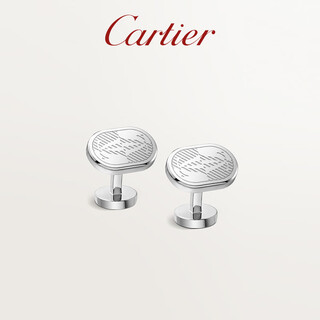 Cartier c de cartier series sterling silver palladium plated cufflinks sterling silver palladium plated