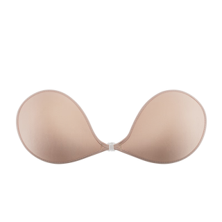 NubraPush Up Plunge深V隐形胸贴小胸聚拢婚纱礼服乳贴L398 肤色 A