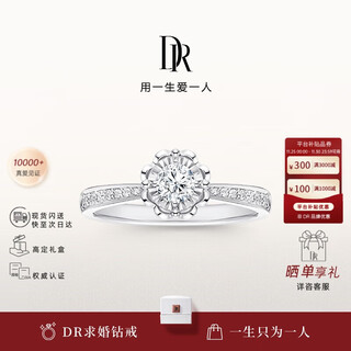 Dr romantic bouquet design proposal diamond ring platinum ring believe snow heart 12 points h color si1 no. 12