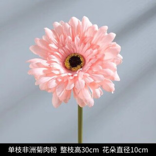 Pupan artificial plant flower potted indoor daisy ornaments sunflower artificial flower decoration dry flower set bouquet artificial flower 3 gerbera meat powder