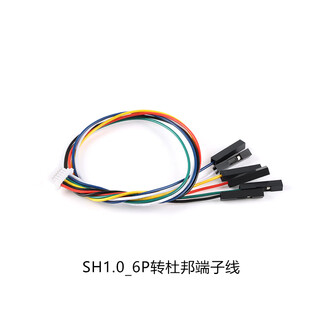 Yourceexh2.54 to 2.54 dupont 1p terminal cable 2/3/4/5/6p dupont head electronic cable connection cable 20cm long sh1.0_6p to dupont terminal cable no specifications